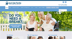 Desktop Screenshot of jlfhomehealth.com